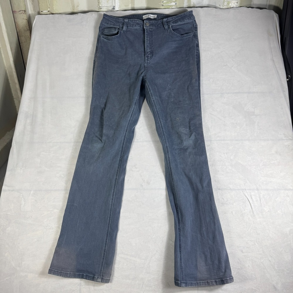 Flying Monkey Womens Bootcut Jeans Blue Denim Stretch High-Rise Outdoor Size 31